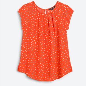 EUC 41 Hawthorn Lexie Pleat Front Blouse